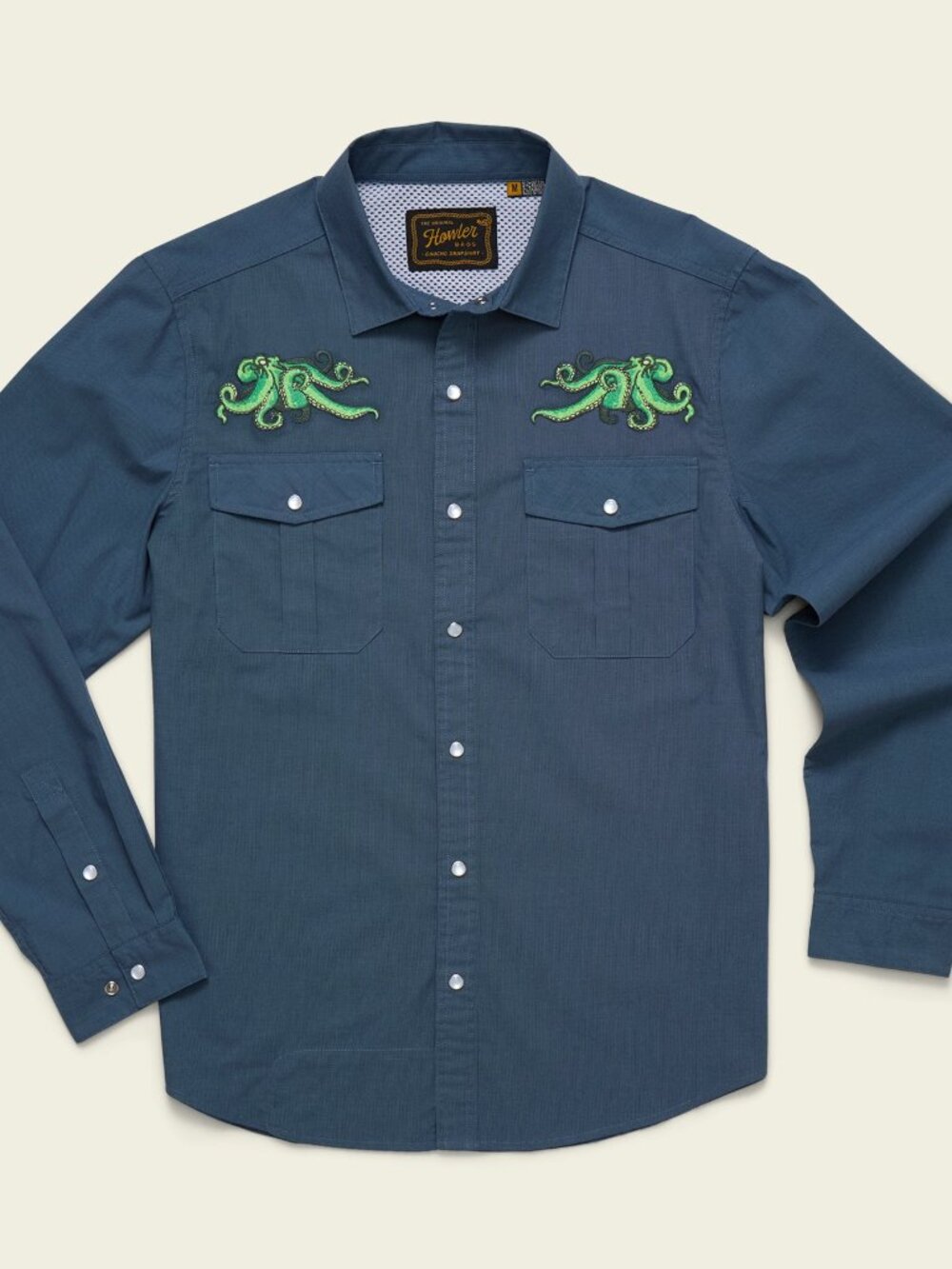 Howler Bros Guacho Snapshirt "Octopus" (M)